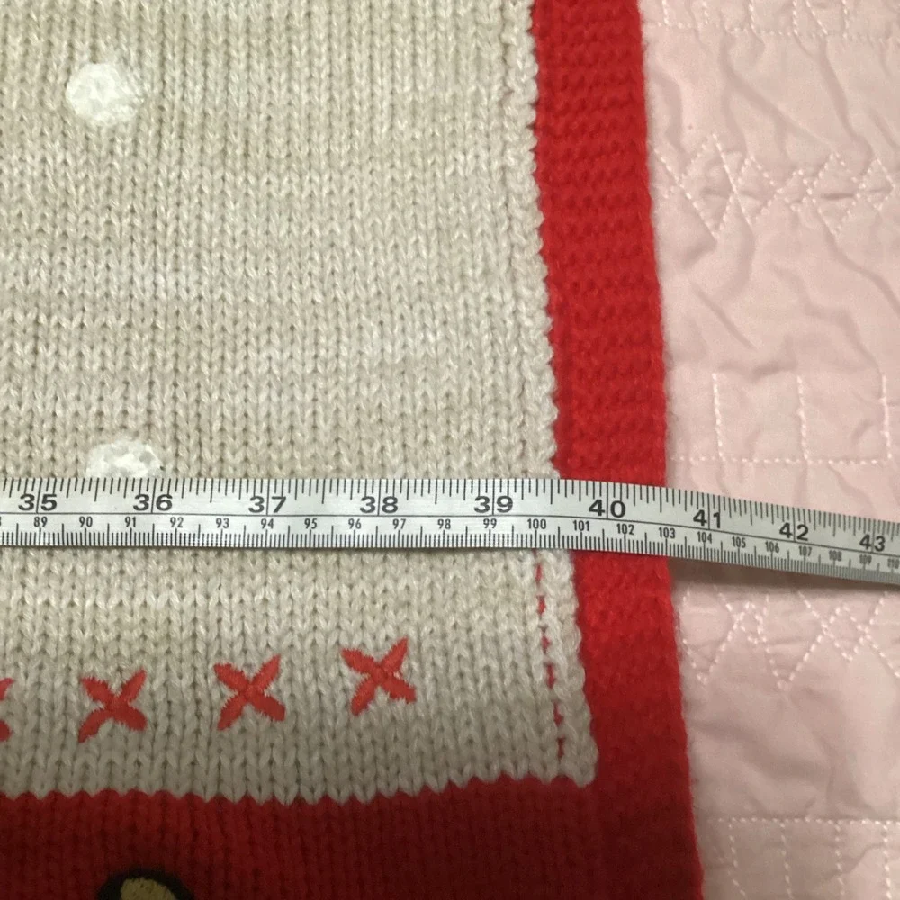 Pottery Barn Kids Dr Seuss The Grinch Christmas Knit Sherpa Throw Blanket 40x50